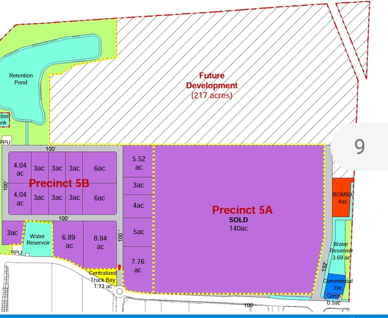 Factory Industrial Land Plots For Sale in Serendah – from 3 Acres