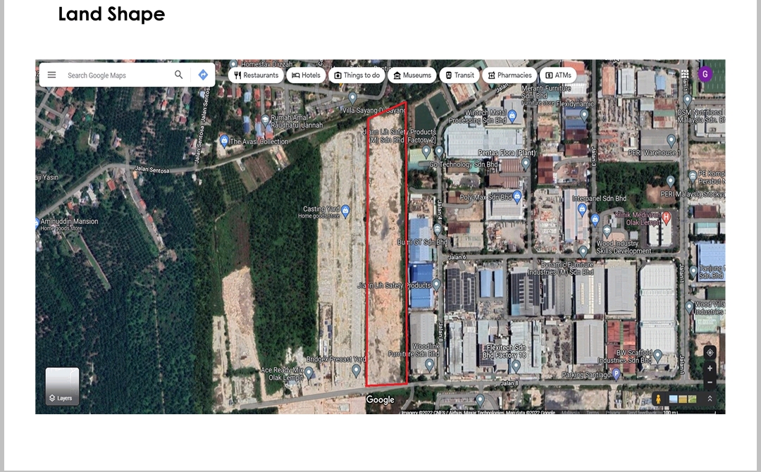Factory Industrial Land For Sale In Banting – 15 Acres