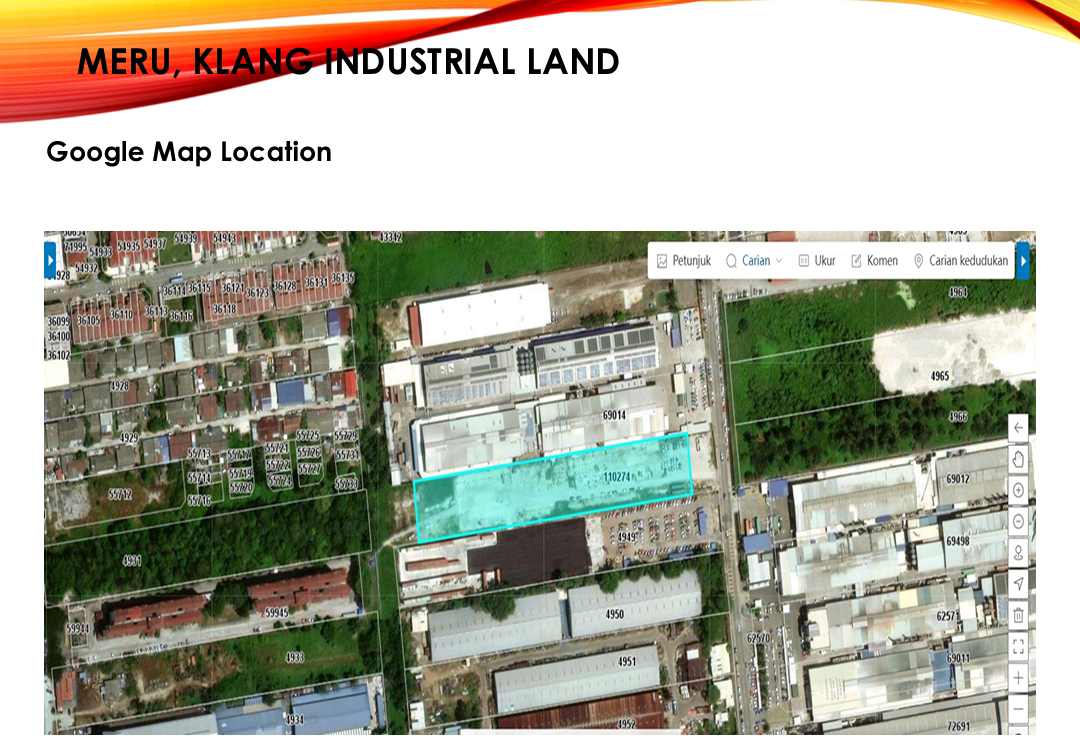 Industrial Land For Sale @ Klang